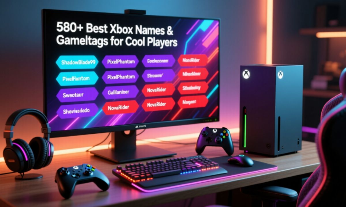 580+ Best Xbox Names & Gamertags for Cool Players
