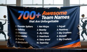 700+ Awesome Volleyball Team Names that Are Unforgettable