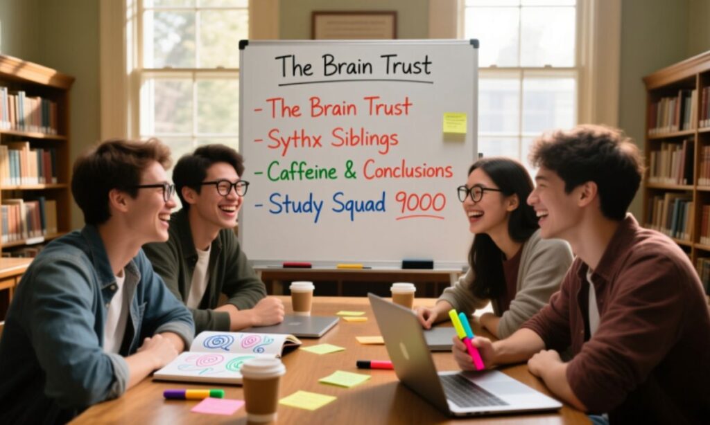 Study Group Names for Friends