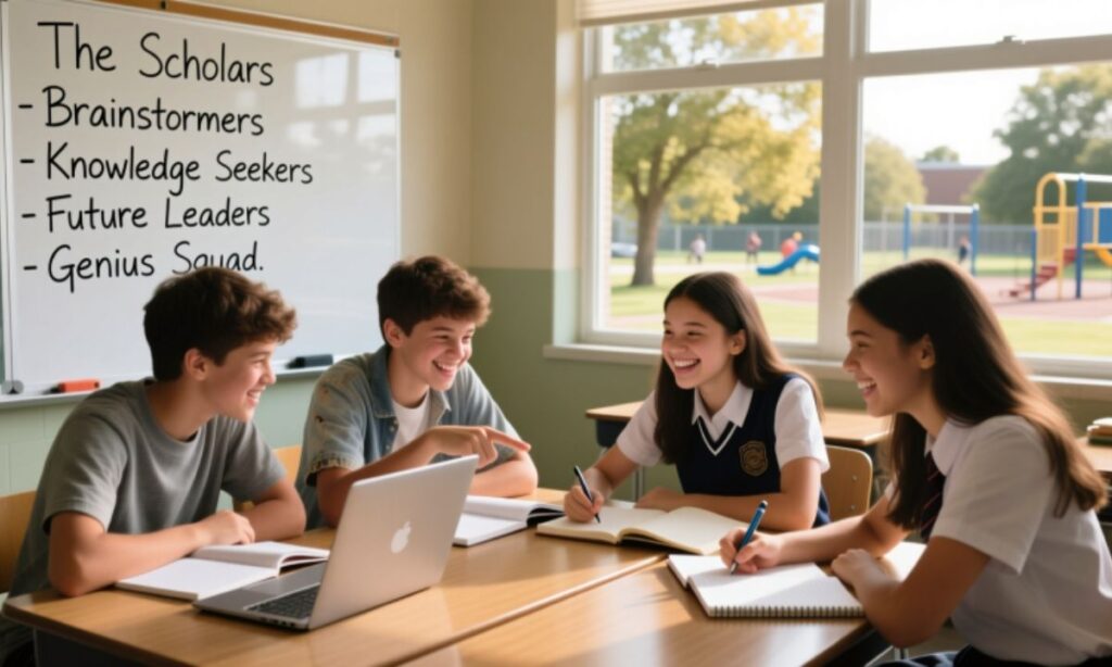 Study Group Names for School Students