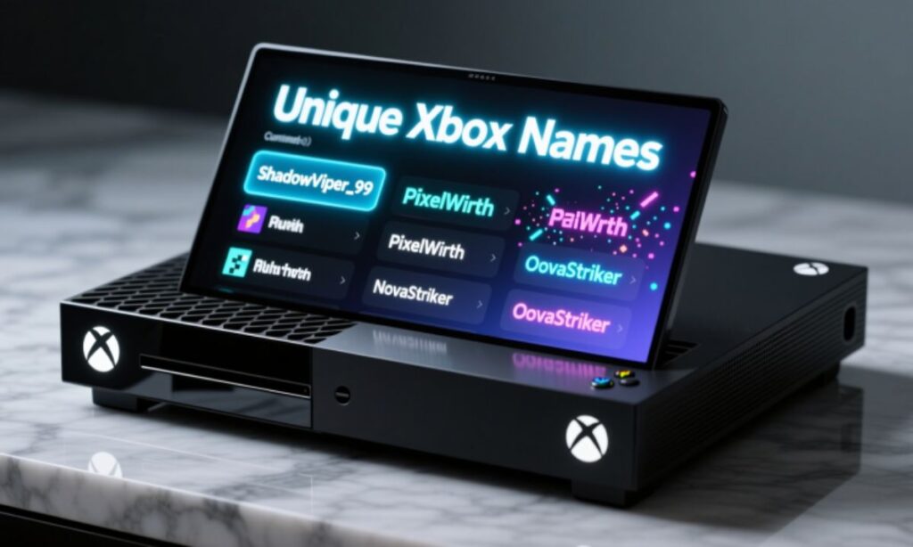 Unique Xbox Names