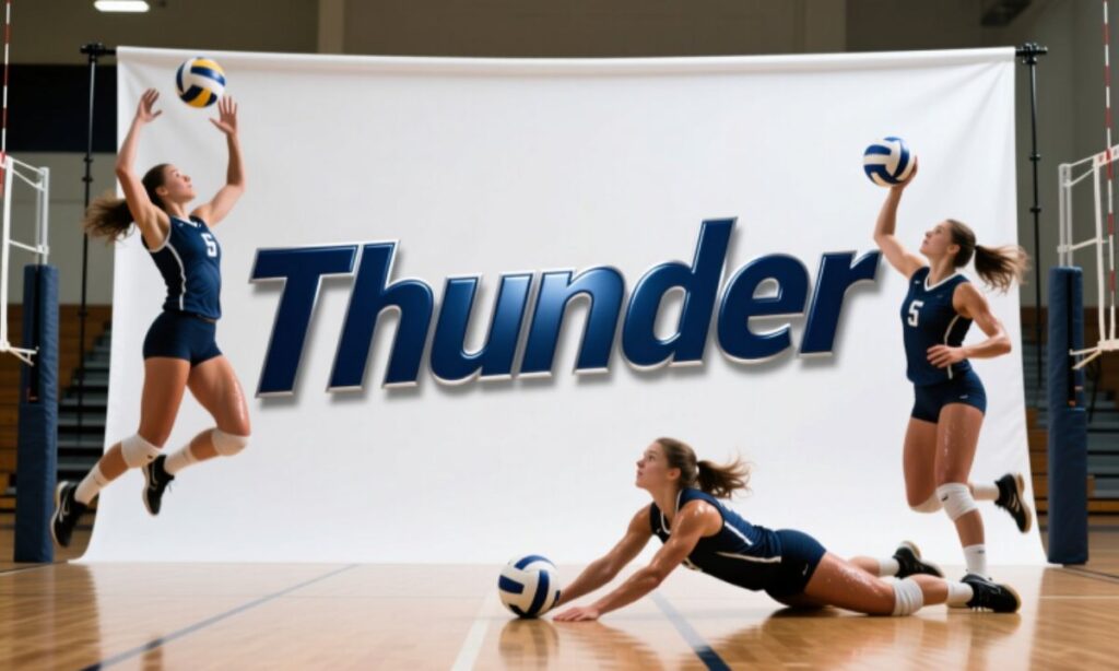 Volleyball Team Names One Word