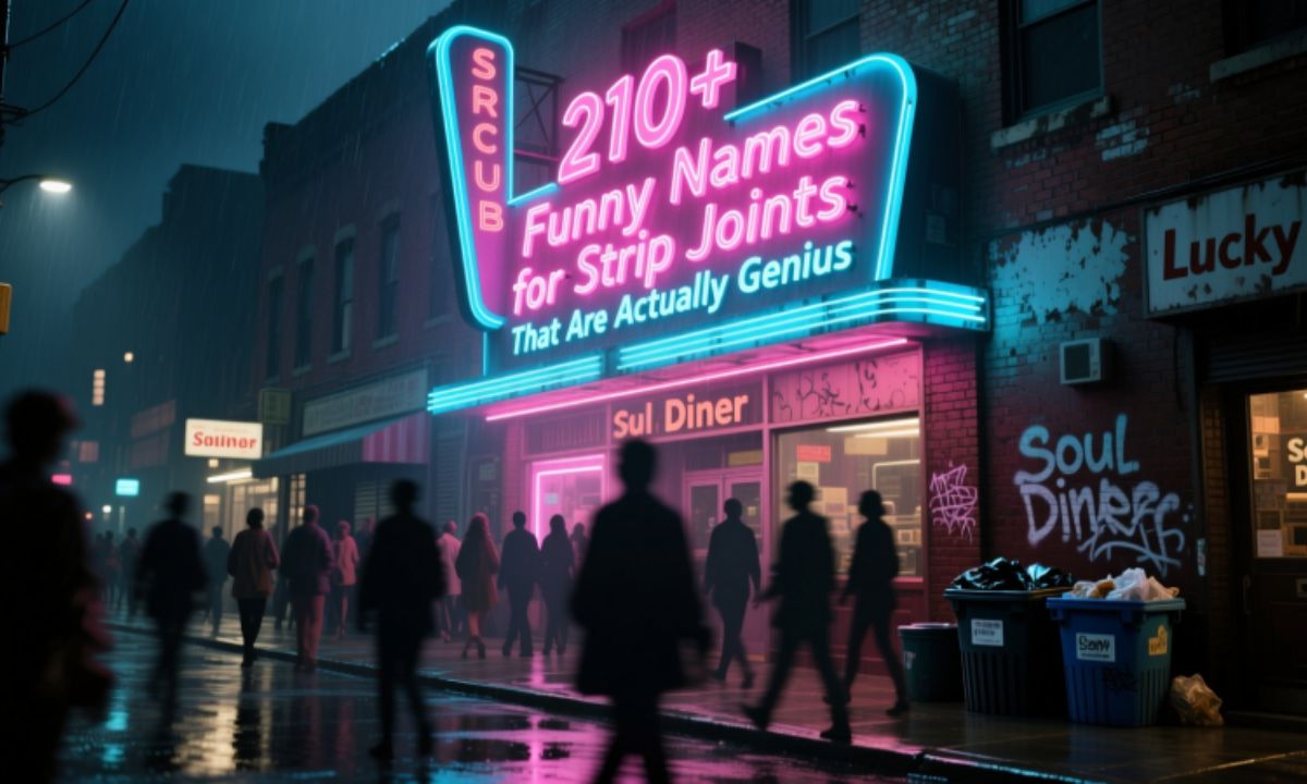 210+ Funny Names for Strip Joints That Are Actually Genius