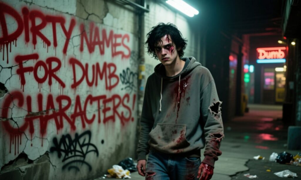 Dirty Names for Dumb Characters