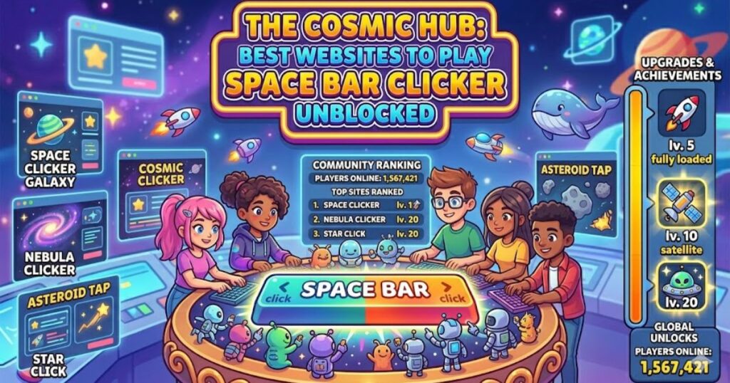 Best Websites to Play Space Bar Clicker Unblocked