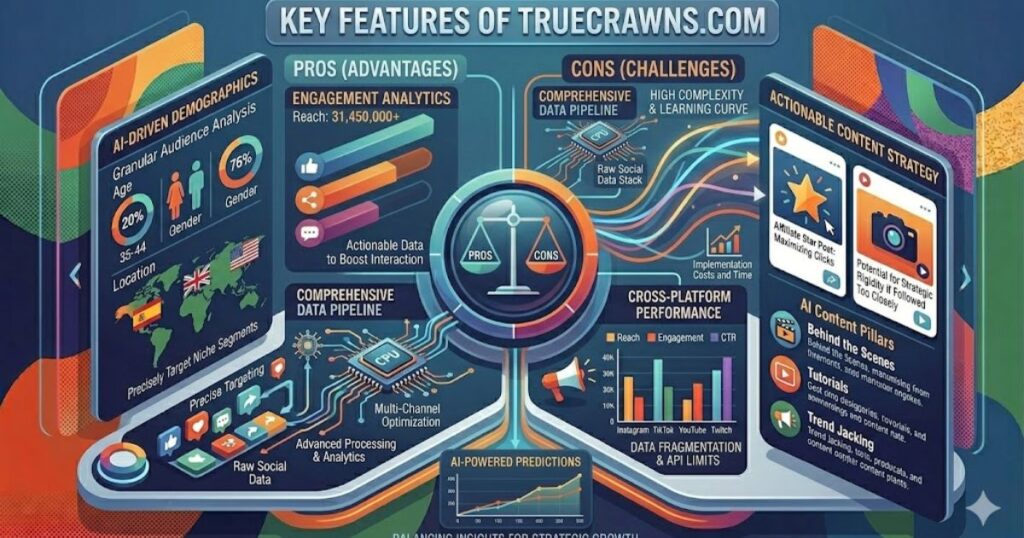 Pros and Cons of TrueCrawns com