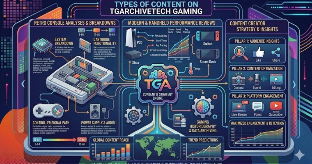 Types of Content on TGArchirveTech Gaming