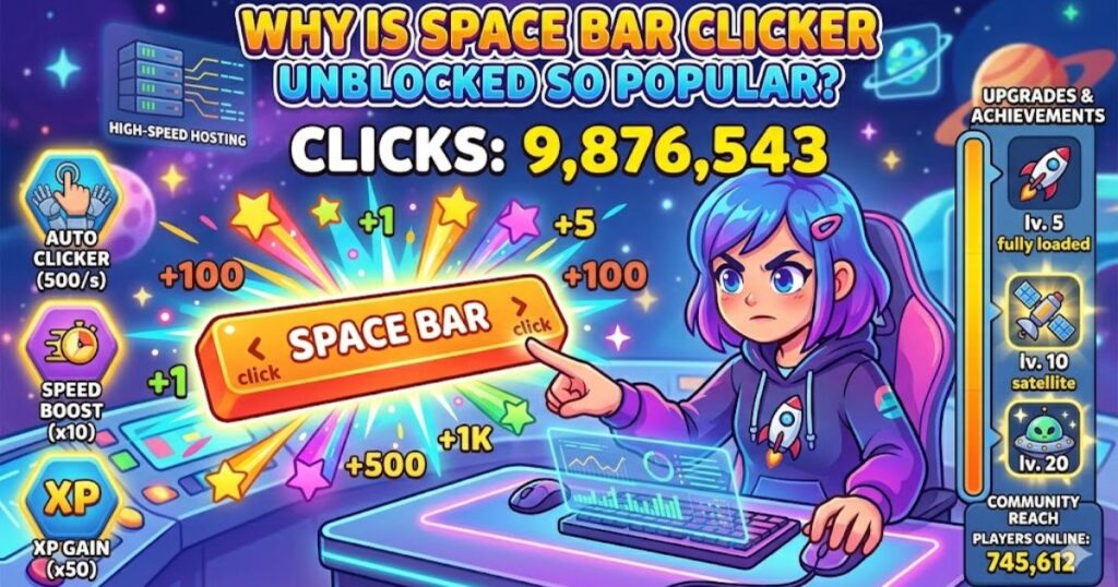 Why Is Space Bar Clicker Unblocked So Popular?